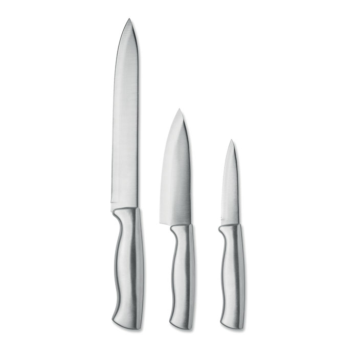 Messer-Set Edelstahl 3-tlg.