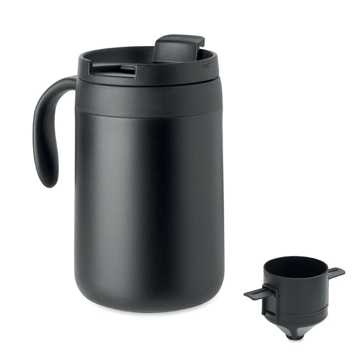 Doppelwandiger Becher & Filter