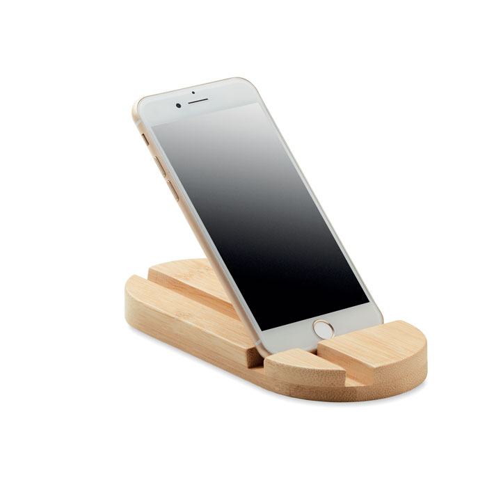 Tablet/Phone Halter Bambus