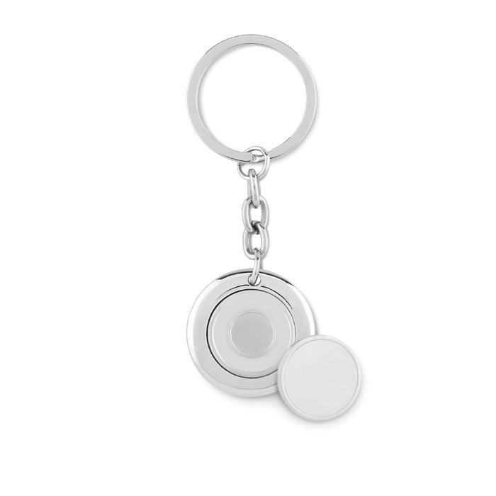 mo9289-17-2 Schlüsselring mit Münzhalter