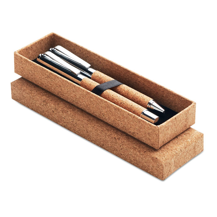 mo9678-40-2 Schreibgeräte-Set Kork