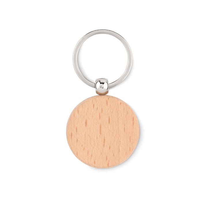 mo9773-40-2 Schlüsselring Holz, rund